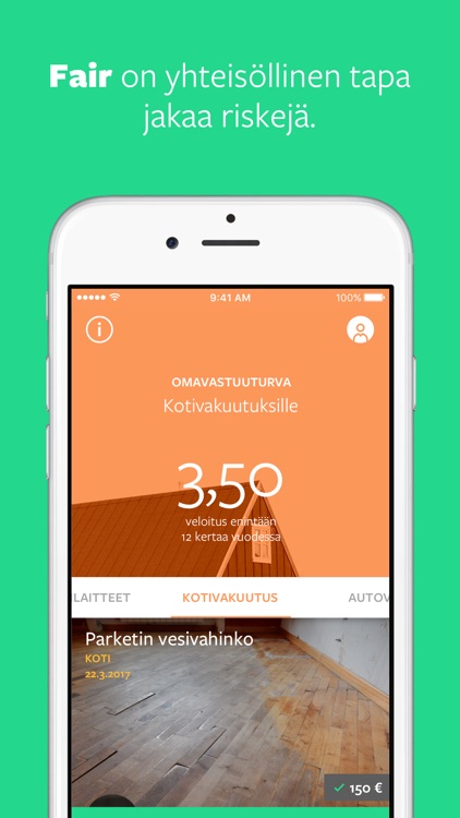 Fair – reilu vertaisvakuutus