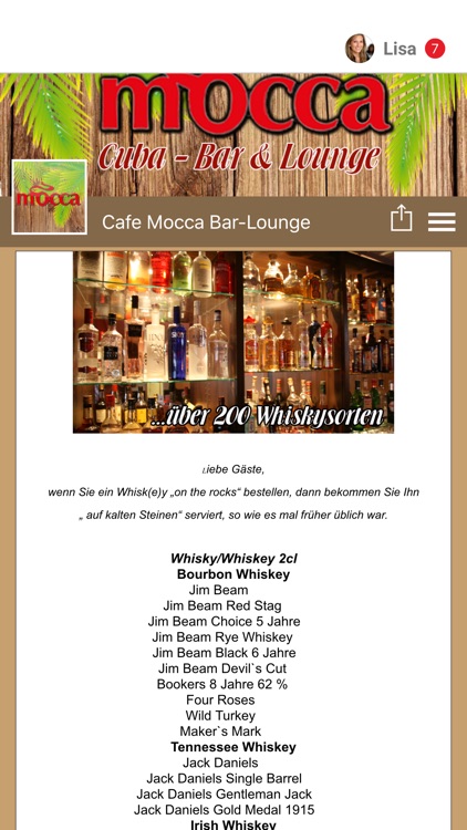 Cafe Mocca Bar-Lounge