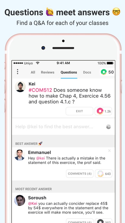 Uniyo - Campus communication screenshot-3