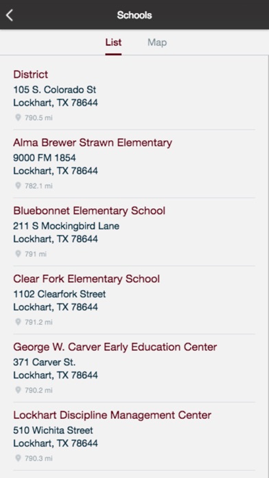 Lockhart ISD screenshot 2