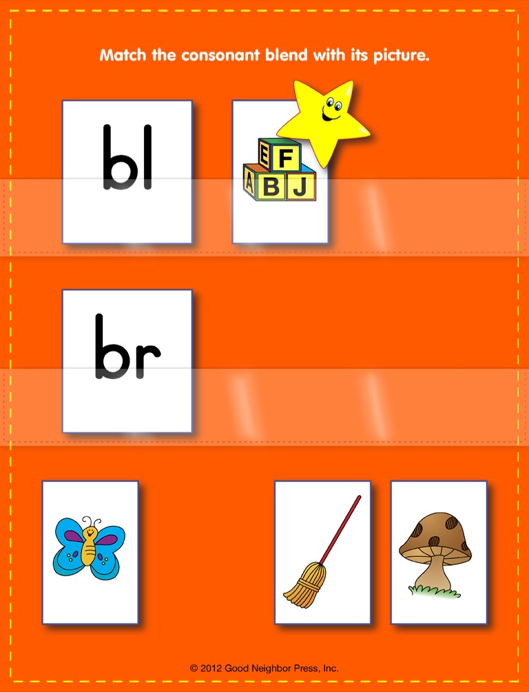 Consonant Blends and Digraphs screenshot 3