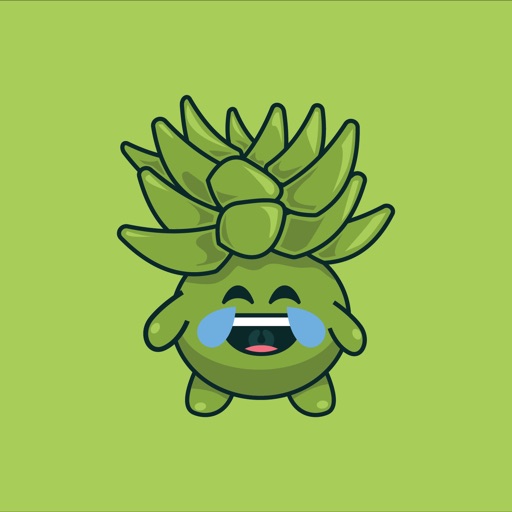 Succulent Plants and Cacti Emoji Stickers