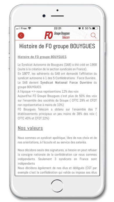 FO BouygTel screenshot 4