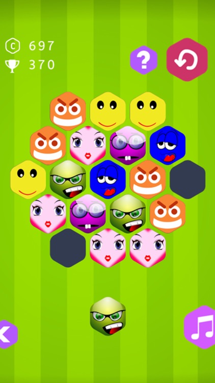 Emoji Blitz : Make Hexa 5 & 7