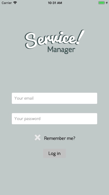 Service! Manager