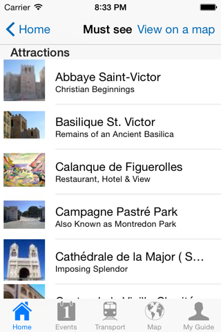 Marseille Travel Guide Offline screenshot 4