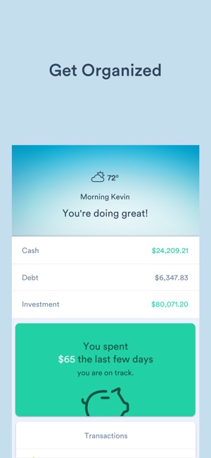 money budget planner