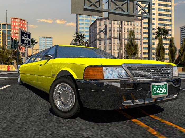 豪华轿车司机城市出租车