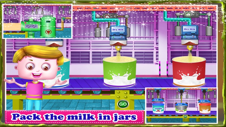 Dry Milk Factory Simulator screenshot-3