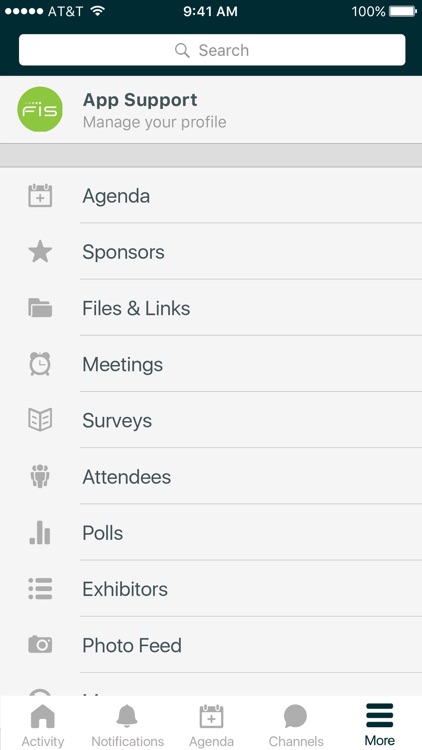 FIS Global Events App