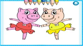 Game screenshot Coloring For Pig and Friends hack