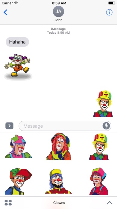 Clown Stickers - HAHAHA screenshot 2