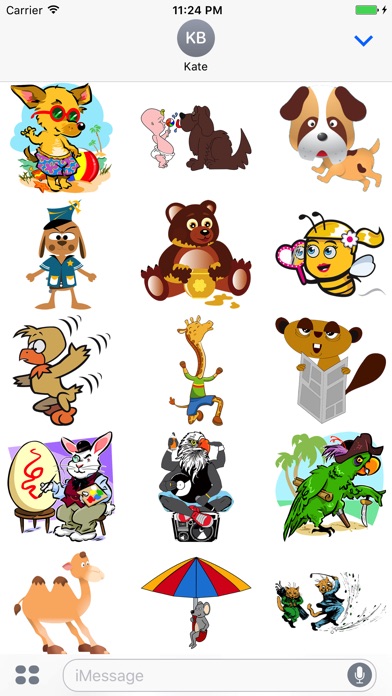 Sticker Fun with Funny Animals screenshot 2