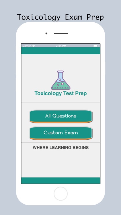 Toxicology Test Prep 2018