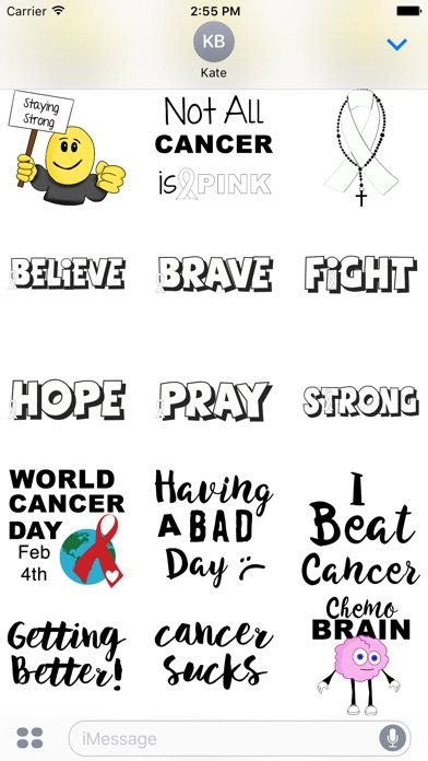 Lung Cancer Stickers screenshot 3
