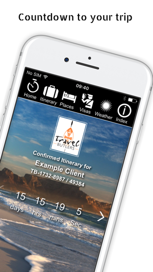 Travel Butlers Guest App