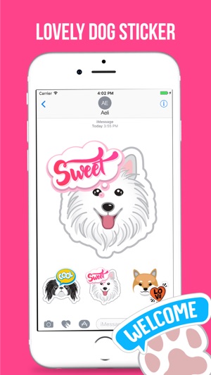 Lovely Dog Stickers Pack(圖2)-速報App