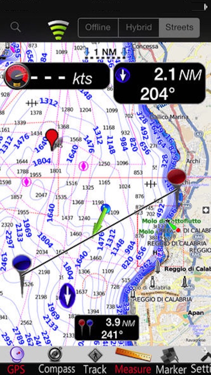 Calabria GPS Nautical Charts screenshot-3