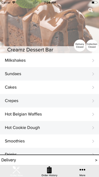 Creamz Dessert Bar screenshot 2