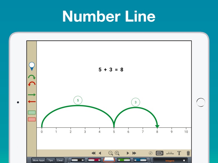 Number Line Manipulative