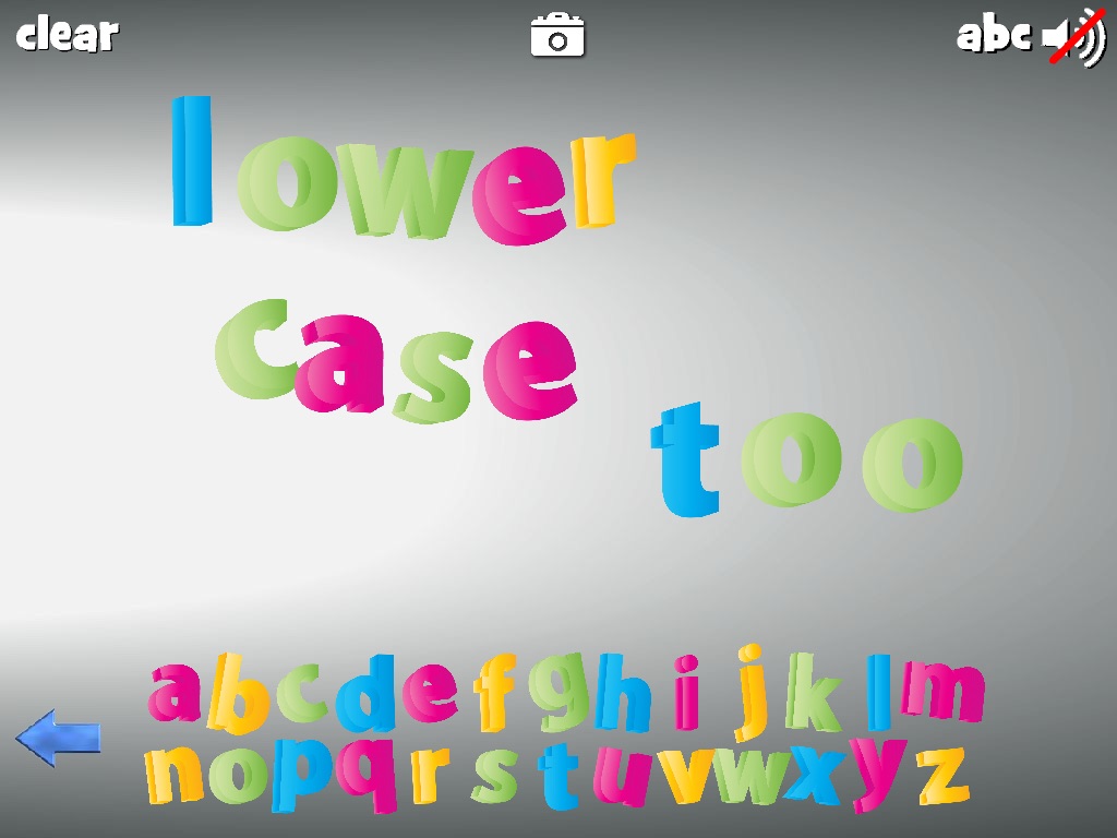 Magnetic letters screenshot 4