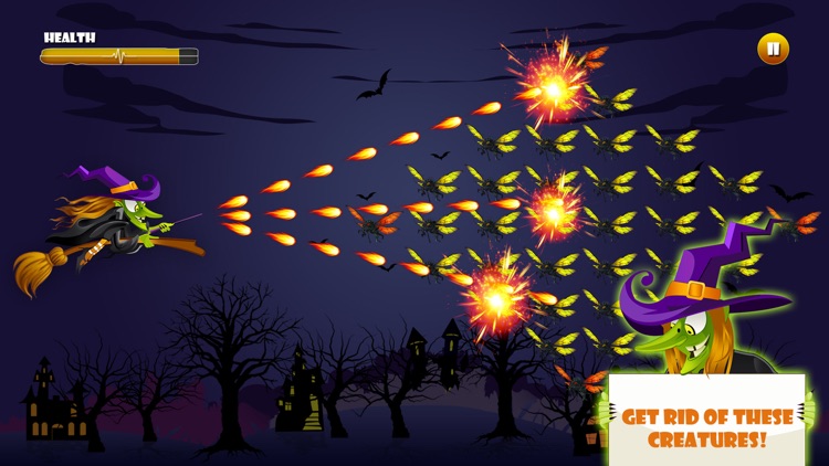 Angry Witch on Scary Run