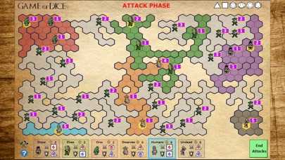 Fantasy Wars - Game of Dice screenshot 2