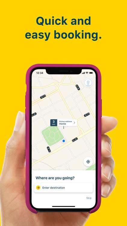 mytaxi: Tap & Move Freely