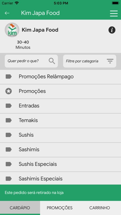 Kim Japa Food screenshot-3