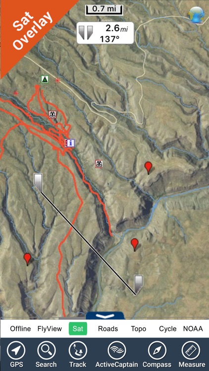 Bandelier National Monument - GPS Map Navigator