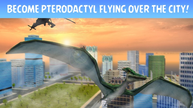 Dino Pterodactyl City Rampage 3D(圖1)-速報App