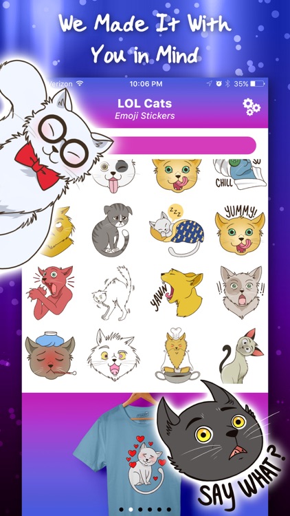 LOL Cats Emoji Stickers