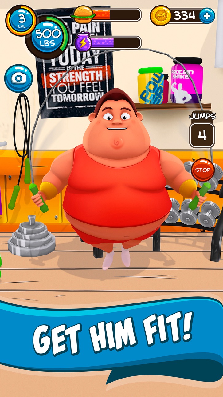 Fit the Fat 2 - Free Hack screenshot 1 - iOS game interface
