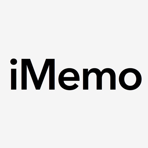 iMemo - Diary Memo Note iOS App