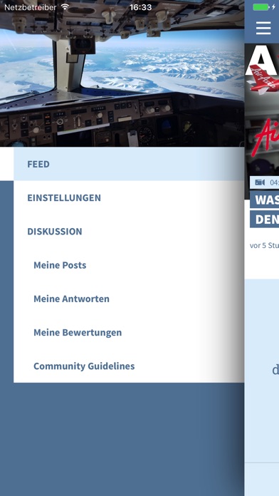 AeroNewsGermany screenshot 2