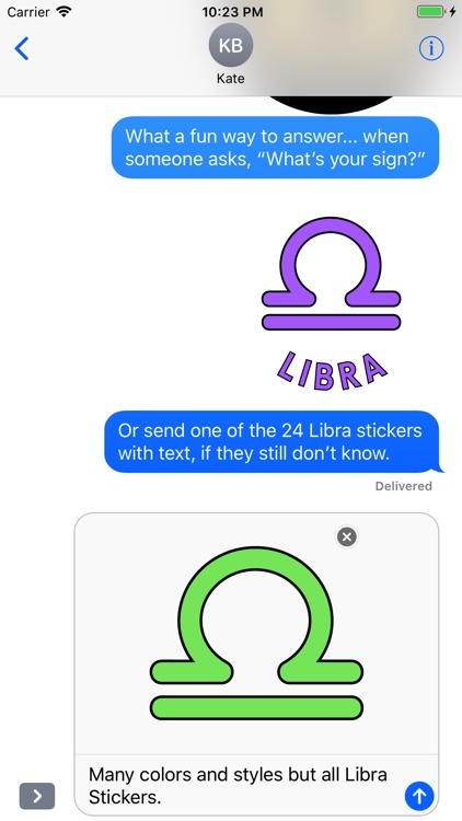 LIBRA Stickers