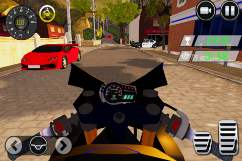 Dirt Bike Stunt Race-r Game 3D screenshot 4