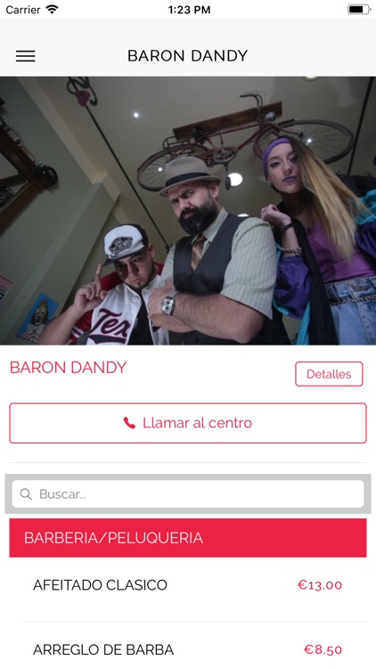 Barbería Barón Dandy