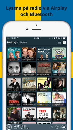 Radio Sverige FM / Webbradio(圖4)-速報App