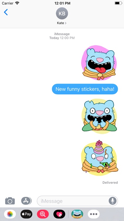 Blufuzz Animated Stickers