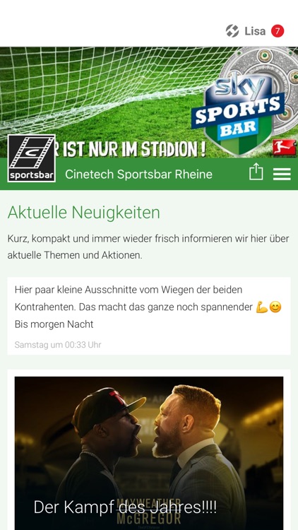 Cinetech Sportsbar Rheine