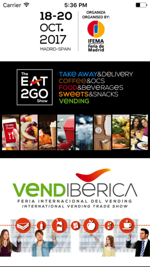 VENDIBÉRICA / EAT2GO 2017(圖1)-速報App