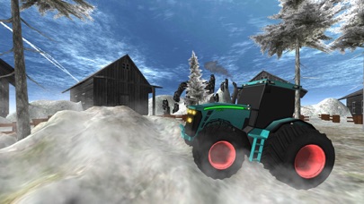 Offroad Snow Tractor Simulator screenshot 2