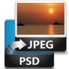 PSD To JPEG - Convert multiple Images  Photos