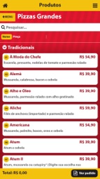 Del&iacute;cia de Pizza Captura de tela 2