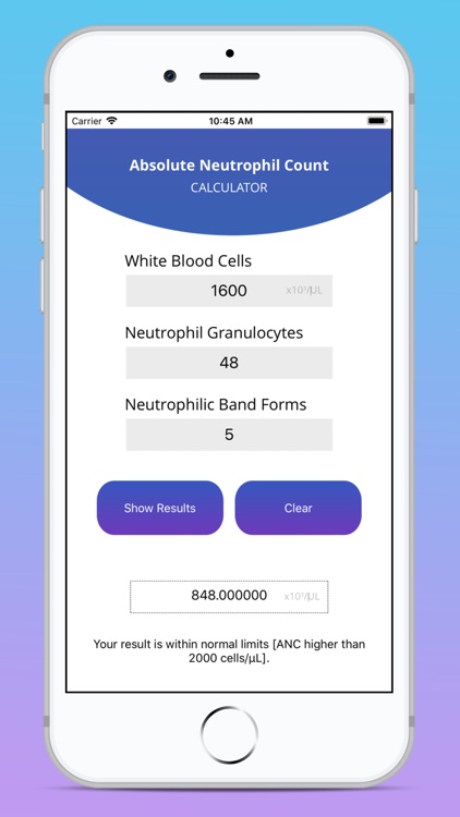 ANC Calculator