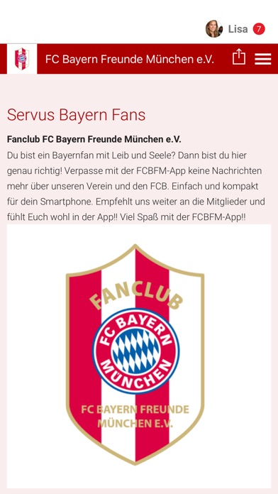 【图】FC Bayern Freunde München e.V.(截图1) 【图】FC Bayern Freunde München e.V.(截图1)