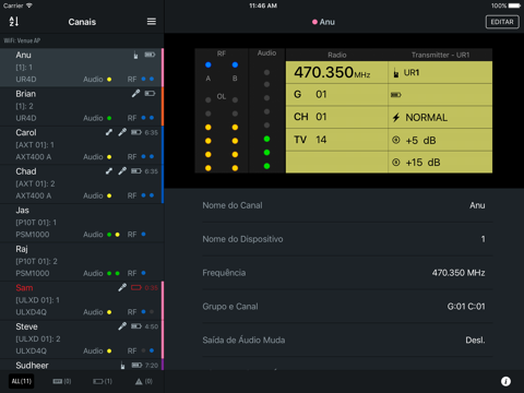 ShurePlus Channels screenshot 4