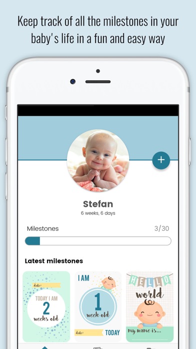 Baby Milestone Cards screenshot 2