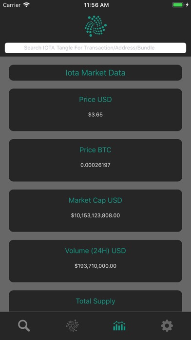 IOTA Tangle Explorer screenshot 4